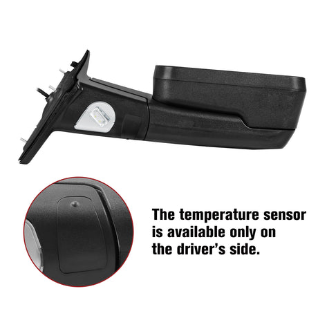 Besq-Custom-Telescopic-Towing-Mirrors-for-2009-2018-Dodge-RAM-1500/2500/3500-Trucks-S-Temperature-Sensor
