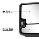 Besq-Extendable-Telescopic-Towing-Mirror-for-2007-2013-Chevy-Silverado-GMC-Modern-Design-for-Classic-Models-07CS-Functions