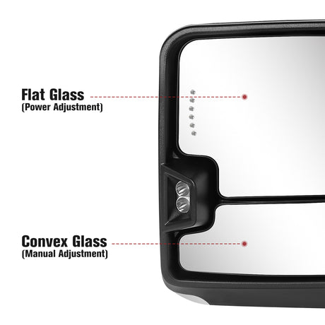 Besq-Extendable-Telescopic-Towing-Mirror-for-2007-2013-Chevy-Silverado-GMC-Modern-Design-for-Classic-Models-07CS-Functions