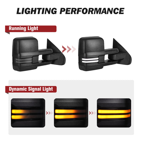 Besq-Telescopic-Towing-Mirrors-for-2014¨C2019-Chevy-Silverado-GMC-Sierra-Custom-Extendable-Design-BC14-SDBP-light-performance